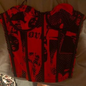 Edikted corset top size xs